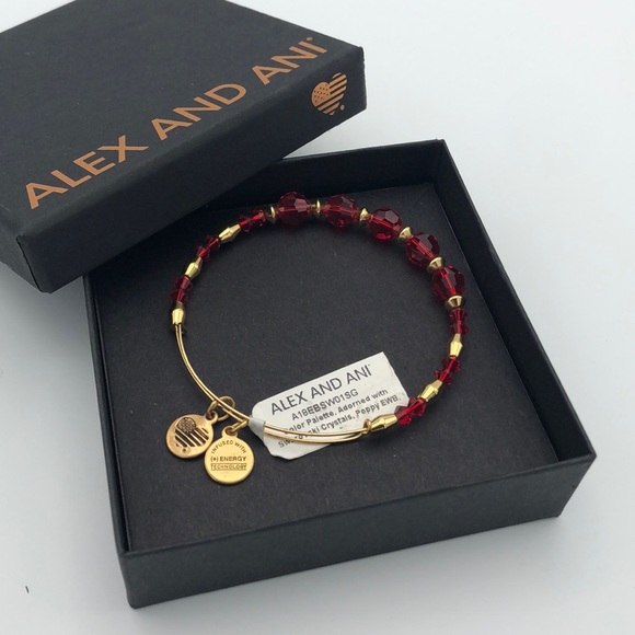 Alex and Ani | Poppy with Swarovski Crystal NWT - Picture 7 of 7